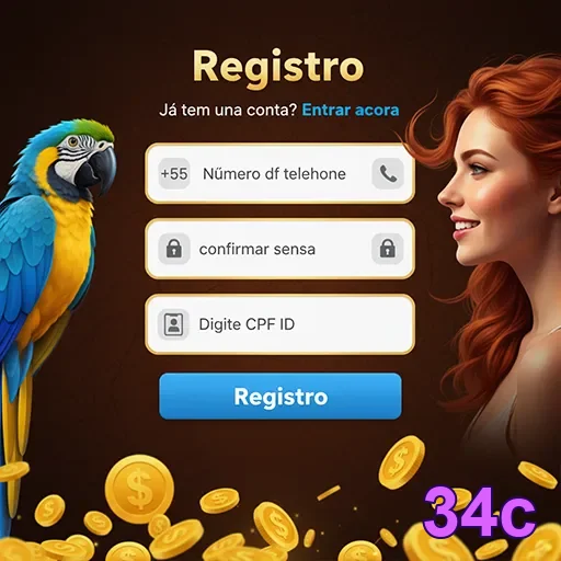 Login seguro na 34c pelo celular a qualquer momento
