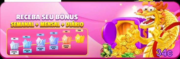 Tela da plataforma oficial 34c com navegação protegida