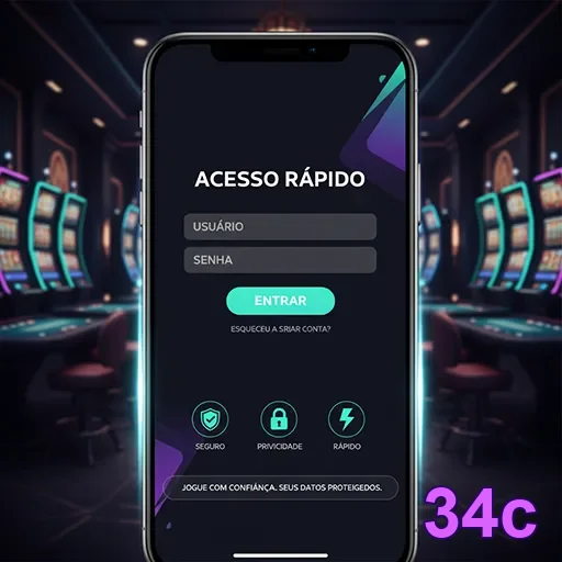 Navegação fluida no mobile da plataforma oficial 34c