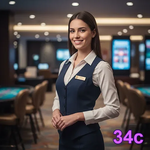 Use o guia 34c para entrar nas mesas ao vivo - 34c